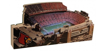 Louisville Cardinals Cardinal Stadium, 19 with display case