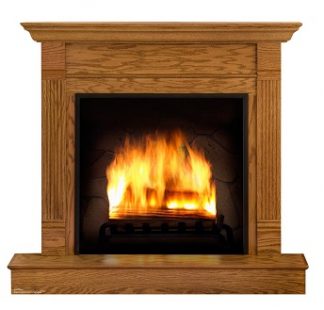 SU-2070 Fireplace Lifesize Cardboard Cutout Standup