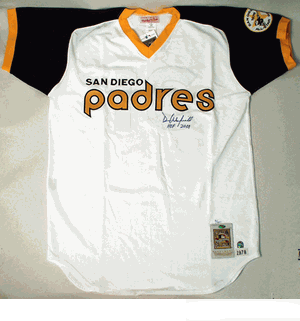 Dave Winfield Autographed Padres Jersey 