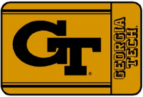 Georgia Tech Yellow Jackets 20"x30" Door Mat