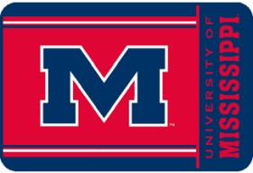Mississippi Rebels 20"x30" Door Mat