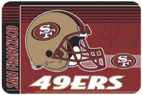 San Francisco 49ers 20"x30" Door Mat