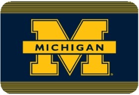 Michigan Wolverines 20"x30" Door Mat