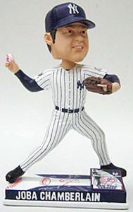 New York Yankees Joba Chamberlain On Field Bobblehead
