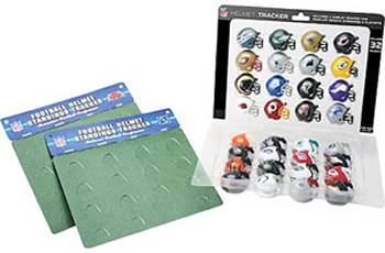 NFL 32 Piece Micro Pocket Pro Helmet Set