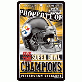 Pittsburgh Steelers Super Bowl High Way Sign