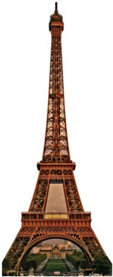 SU-150 Eiffel Tower Cardboard Cutout Standup