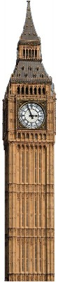 SU-151 Big Ben Clock Tower Cardboard Cutout Standup