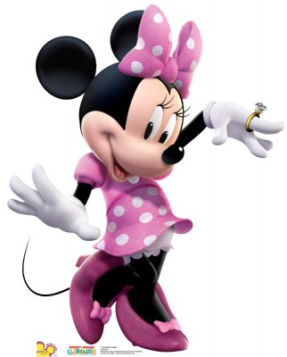 SU-1176 Minnie Dancing Lifesize Cardboard Standup