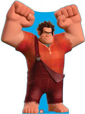 SU-1391 Wreck It Ralph Cardboard Cutout Standup