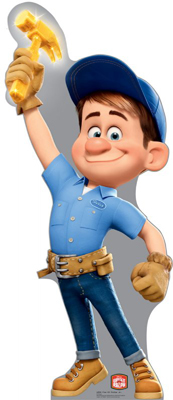 SU-1394 Fix It Felix Jr Cardboard Cutout Standup
