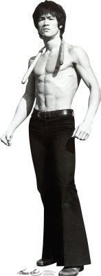 SU-1513 Bruce Lee Lifesize Cardboard Cutout Standup