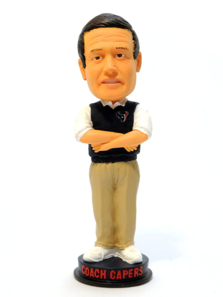Houston Texans Coach Dom Capers Bobblehead SWIT Sports