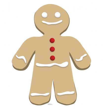 SU-936 Gingerbread Man Lifesize Standup