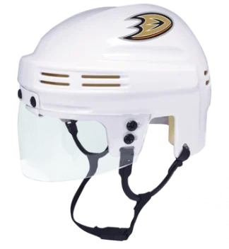 Anaheim Ducks White Mini Hockey Helmet