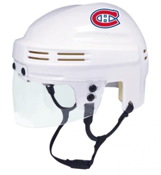 Montreal Canadiens White Mini Hockey Helmet