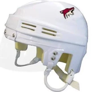 Phoenix Coyotes White Mini Hockey Helmet