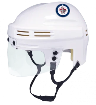 Winnipeg Jets White Mini Hockey Helmet