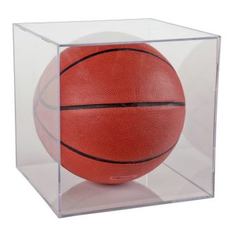 Basketball Clear Square 2-Piece Display Case
