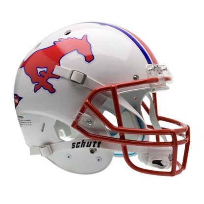 SMU-Southern-Methodist-Mustangs-Schutt-Full-Size-XP-Replica-Helmet