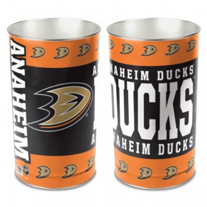 Anaheim Ducks Trash Can