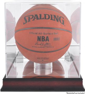 Antique Mahogany Basketball Display Case