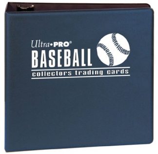 Ultra Pro 3 Ring Baseball Blue Binder