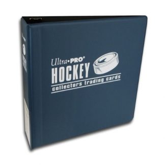 Ultra Pro 3 Ring Hockey Blue Binder