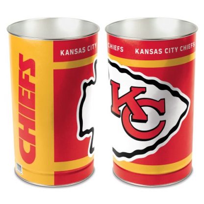 Kansas City Chiefs Trash Can