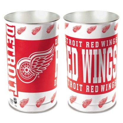 Detroit Red Wings Trash Can