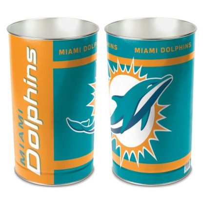 Miami Dolphins Trash Can