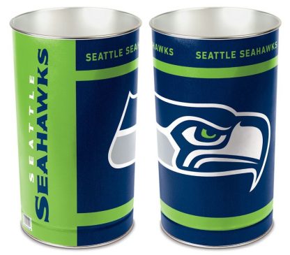 Seattle Seahawks Trash Can
