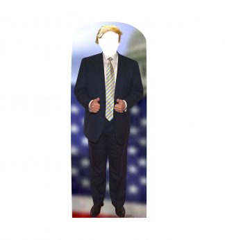 STAND UP DONALD TRUMP USA Presidential Nominee 2016 LIFESIZE CARDBOARD CUTOUT 