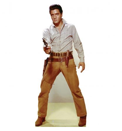 SU-838 Elvis Presley Gunfighter Lifesize Cutout Standup
