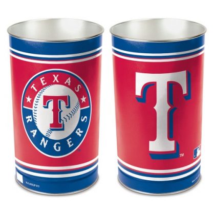 Texas Rangers Trash Can
