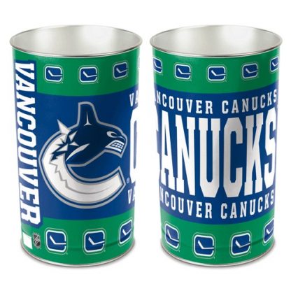 Vancouver Canucks Trash Can