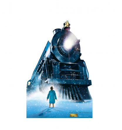 SU-2137 The Polar Express Train Cardboard Cutout Standup