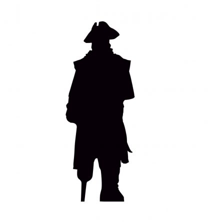 SU-2325 Pirate Silhouette Lifesize Cutout Standup