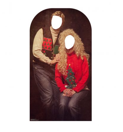 SU-2585 Ugly Sweater Portrait Lifesize Cutout Stand-In