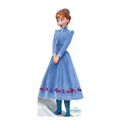 SU-2587 Frozen's Anna Cardboard Cutout Standup