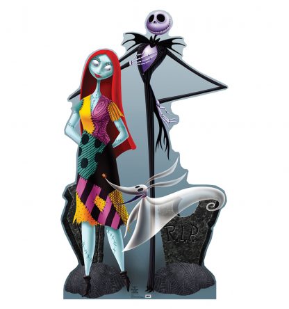 SU-725 Jack, Sally and Zero Lifesize Cutout Standup