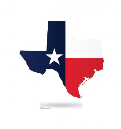 SU-2552 Texas State Cardboard Cutout Standup