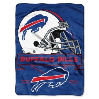 Buffalo Bills Blanket 60x80 Raschel Prestige Design