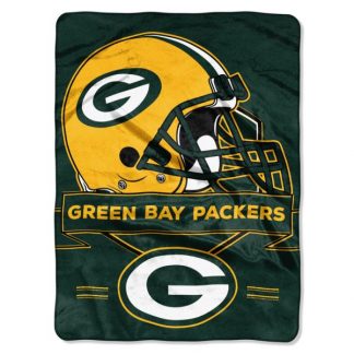 Green Bay Packers Blanket 60x80 Raschel Prestige Design