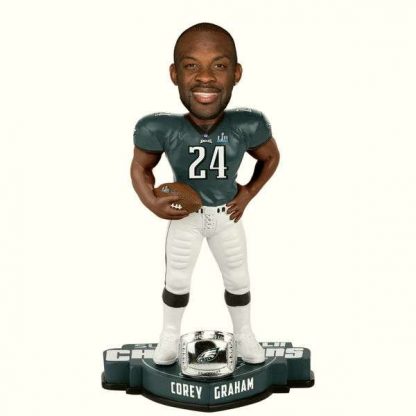 Philadelphia Eagles Corey Graham Super Bowl LII Champions Player Bobblehead