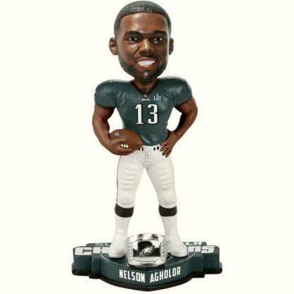 Philadelphia Eagles Nelson Agholor Super Bowl LII Champions Player Bobblehead