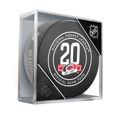 carolina-hurricanes-20th-anniversary-game-puck