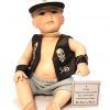 WWF Little Stone Cold Porcelain Doll