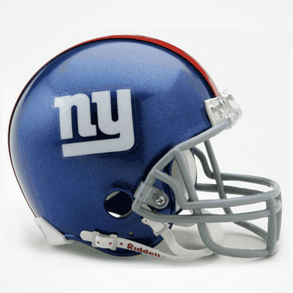 new york giants mini helmet