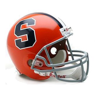 Syracuse-Orange-Riddell-Deluxe-Replica-Helmet